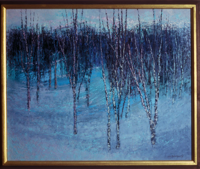 Vinterskog, Oscar Bodøgaard. Fotograf: KORO