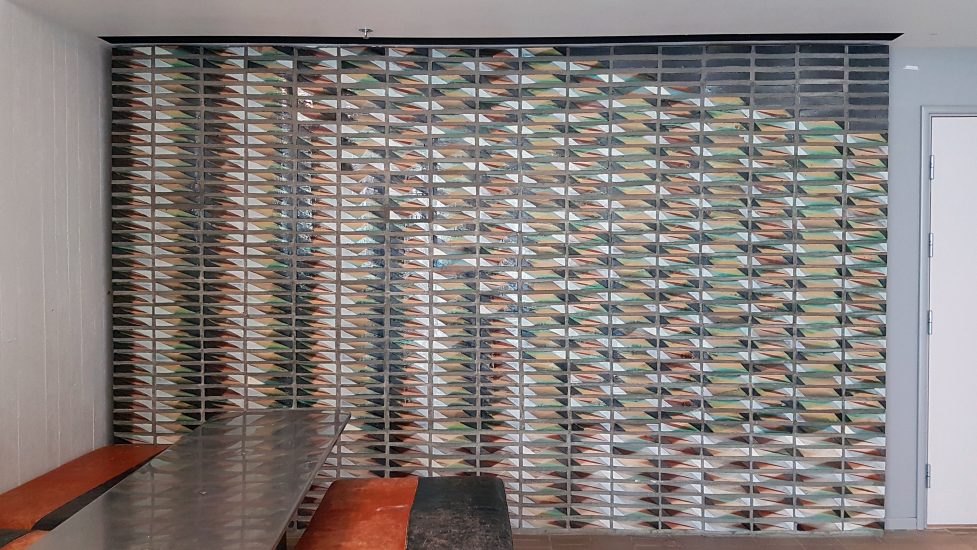 <em>(teglvegg)</em>, Søren Ubisch. Photographer: KORO/Cathrine Wang