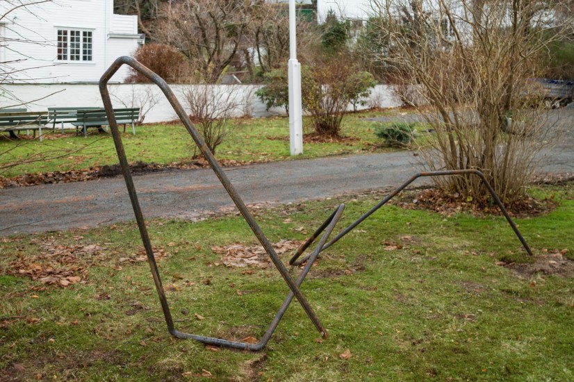 Skulptur fra arkivet, av Tor Børresen. Fotograf: Lars Svenkerud