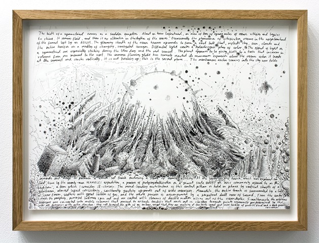 Solaris (Stream of Consciousness Drawing(...), av Bjørn Bjarre. Fotograf: Randi Thommesen