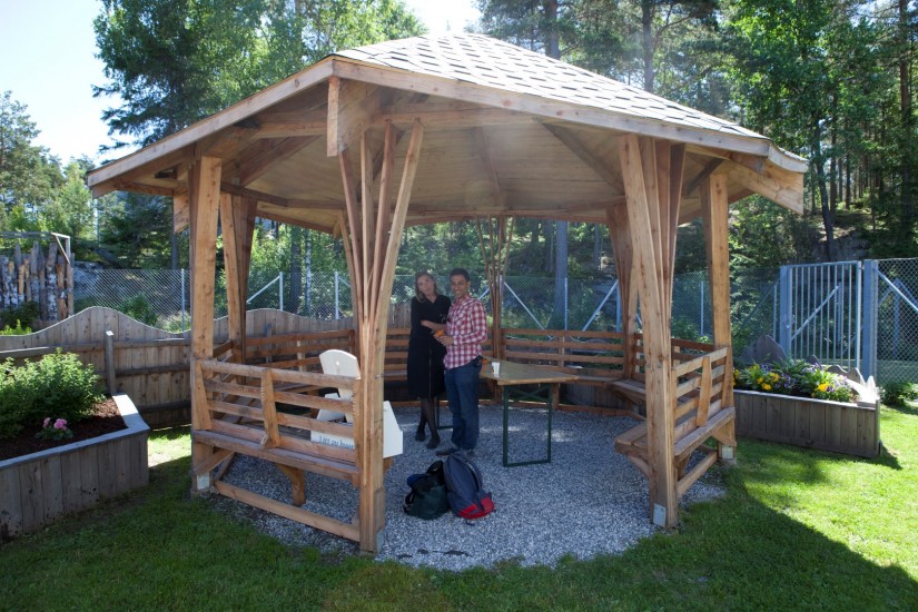 Livsutviklingshagen, av Kenneth Balfelt. Fotograf: Marte Aas