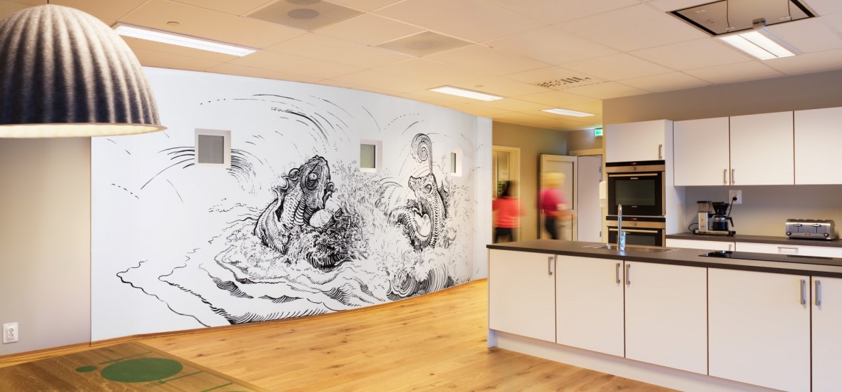 Floodland I, II, III, Johannes Høie. Fotograf: Pål Hoff