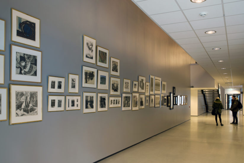Grafikkveggen, . Fotograf: Pål Hoff