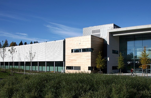 USN Universitetet i Sørøst-Norge, campus Vestfold. Fotograf: Statsbygg