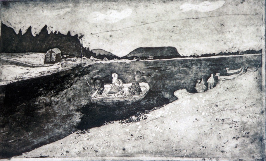 <em>Elvepram I/II</em>, av Inga Nordsletta Pedersen. Photographer: Aslaug Juliussen