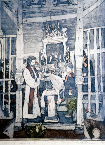 <em>Gásttasit/Dåp</em>, av Inga Nordsletta Pedersen. Photographer: Aslaug Juliussen
