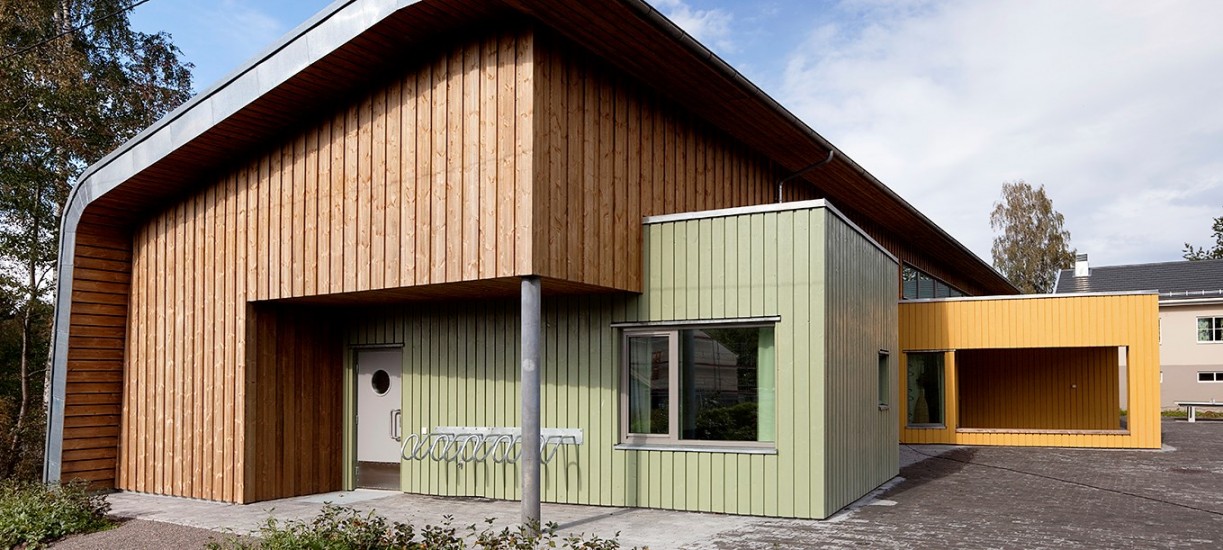 Buskerud og Vestfold ungdomssenter, Vestfold. Fotograf: Statsbygg