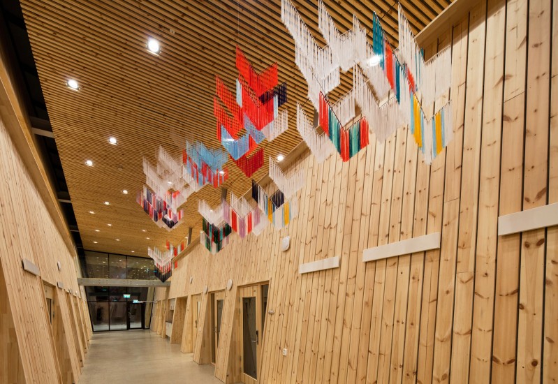 Leagi vuoigŋa /Spirit of the Valley, Outi Pieski. Fotograf: Trond A. Isaksen