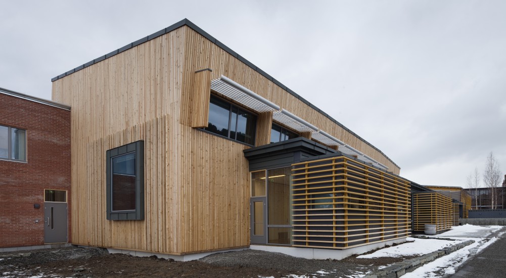 Steinkjer tinghus, Nord-Trøndelag. Fotograf: Statsbygg