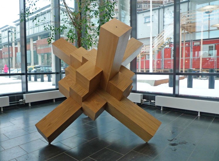 Diamond Cube With Beams, Snorre Ytterstad. Fotograf: Snorre Ytterstad