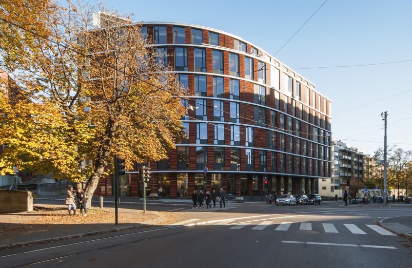 Andrea Arntzens hus HiOA, Oslo. Fotograf: Lund + Slaatto arkitekter AS