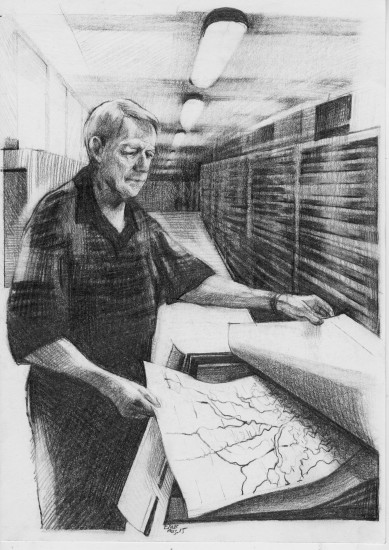 Tegninger fra Kartverket (arkivet), Esther Maria Bjørneboe.