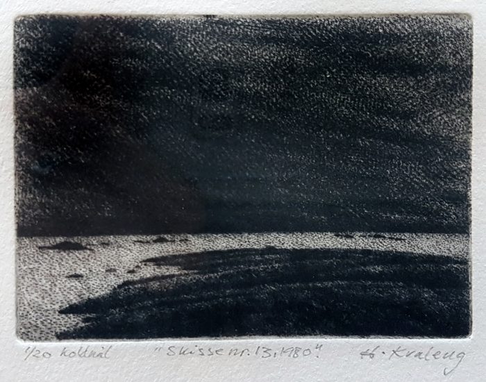 <em>Skisse nr.13, 1980</em>, Helge Kvaleng. Photographer: KORO