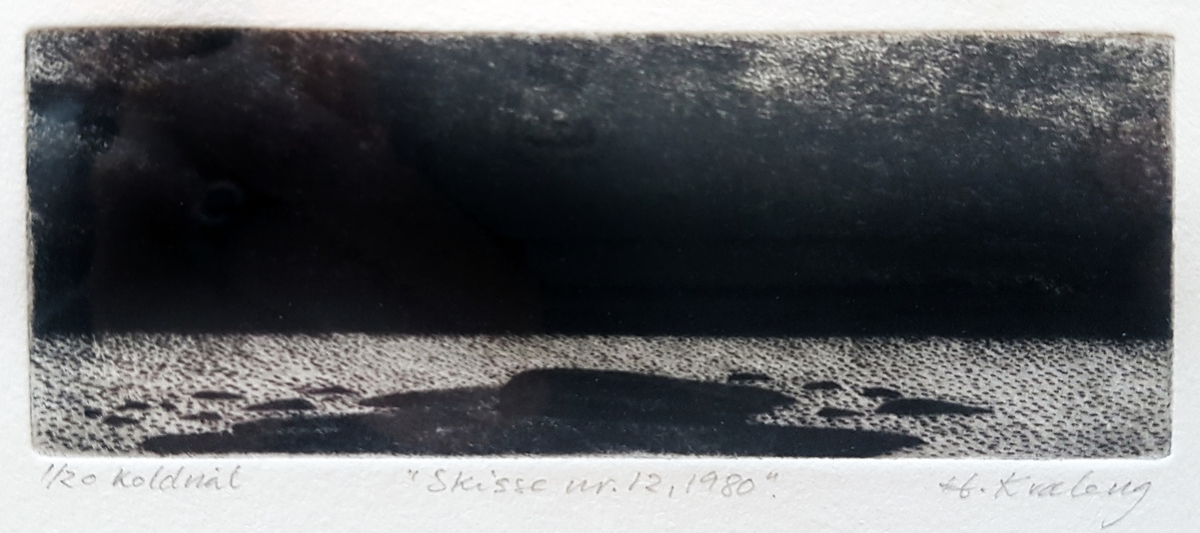 <em>Skisse nr.12, 1980</em>, Helge Kvaleng. Photographer: KORO