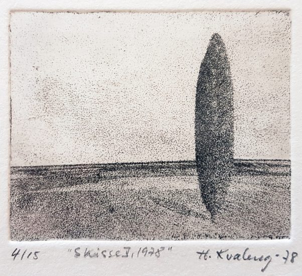 Skisse 3, 1978, Helge Kvaleng. Fotograf: KORO/Cathrine Wang
