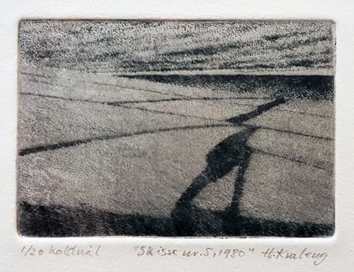 <em>Skisse nr.5, 1980</em>, Helge Kvaleng. Photographer: KORO