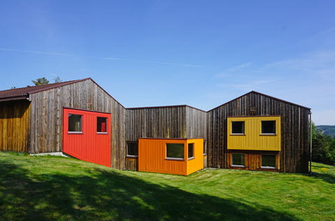 Høgskolen i Innlandet Evenstad, hybelbygg. Fotograf: inn.no