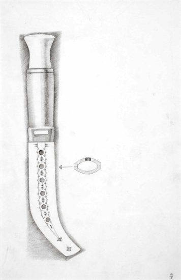 <em>Samekniv II</em>, Iver Jåks. Photographer: Bjørn-Kåre Iversen