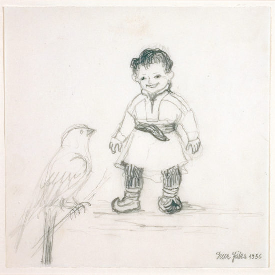<em>Jon som liten</em>, Iver Jåks. Photographer: Bjørn-Kåre Iversen