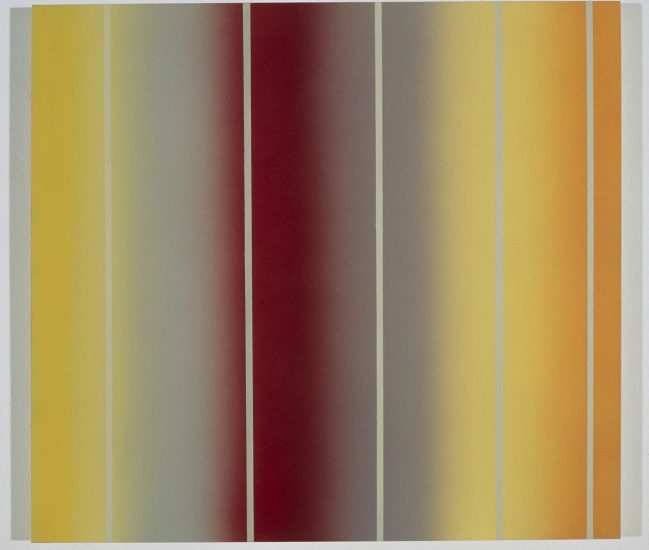 <em>Årstider (polym. indian yellow I)</em>, Harald Fenn. Photographer: Lundblad Media
