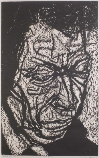 <em>Februar - ansikt</em>, Arnold Johansen. Photographer: Bjørn-Kåre Iversen