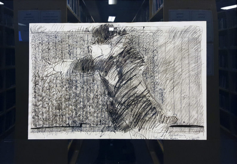 <em>Flukten forbi tapeten</em>, Alvin Jensvold. Photographer: Cathrine Wang / KORO
