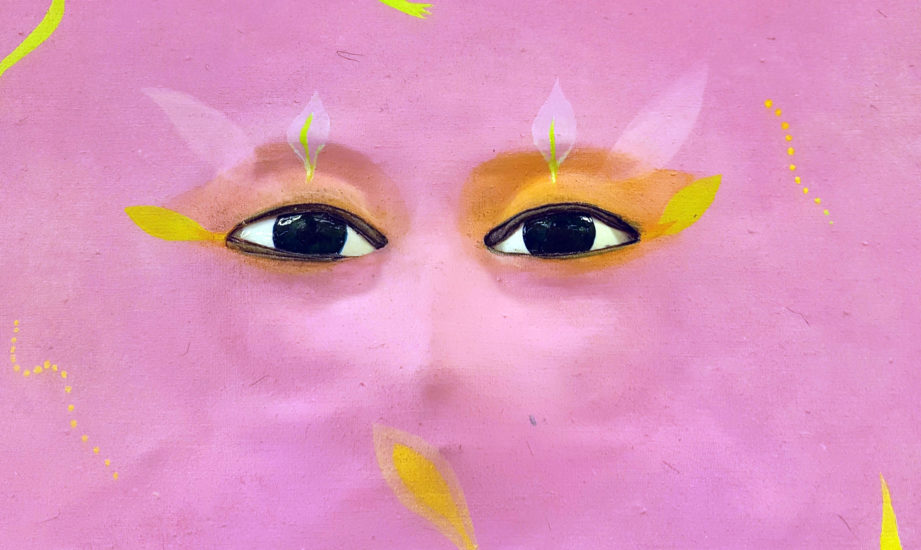<em>Søyle med øyne</em>, Gitte Dæhlin. Photographer: Cathrine Wang / KORO