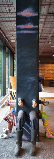 <em>Det var - det er - det kommer en søyle</em>, Gitte Dæhlin. Photographer: Cathrine Wang / KORO