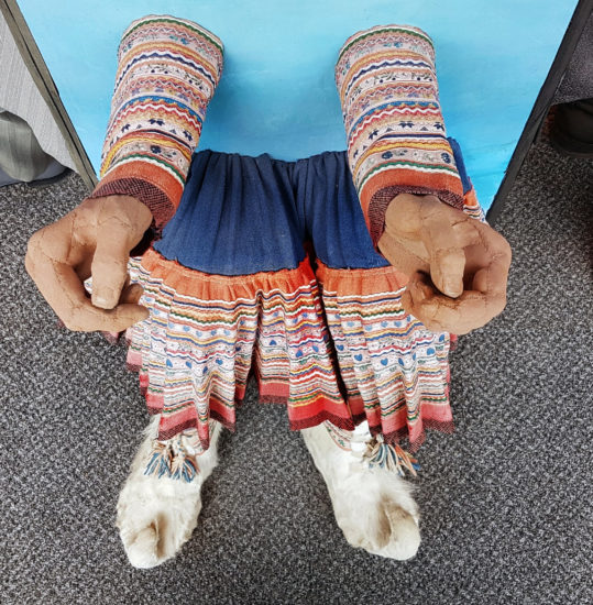 <em>Det var - det er - det kommer en søyle</em>, Gitte Dæhlin. Photographer: Cathrine Wang / KORO