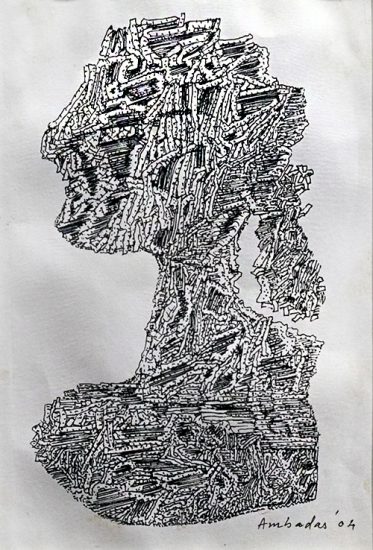 Exploration VII, Ambadas Khobragade. Fotograf: Umang Bhattacharyya