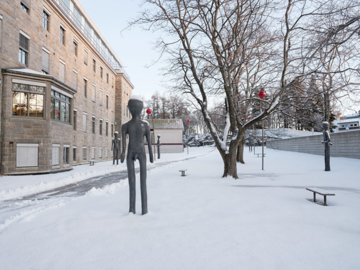 Skulpturparken, Inghild Karlsen, Bo Bisgaard. Fotograf: Dan Mariner