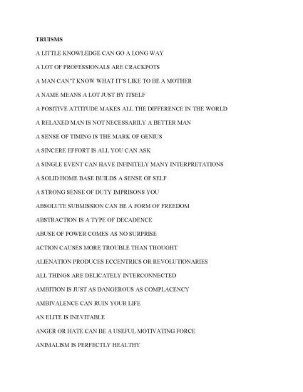 <em>(tekst fra "Truisms" på intranett)</em>, Jenny Holzer. Photographer: Jenny Holzer