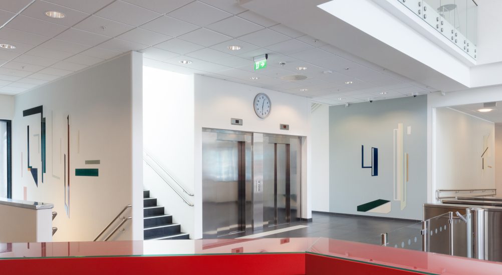 Sikt og samlinger (9, 8 og 7), Marie Buskov. Fotograf: Werner Zellien