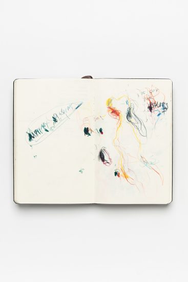 <em>Carl Martin Hansen</em>, fargeblyant i Moleskin Plain Notebook, 2015. Photographer: Vegard Kleven