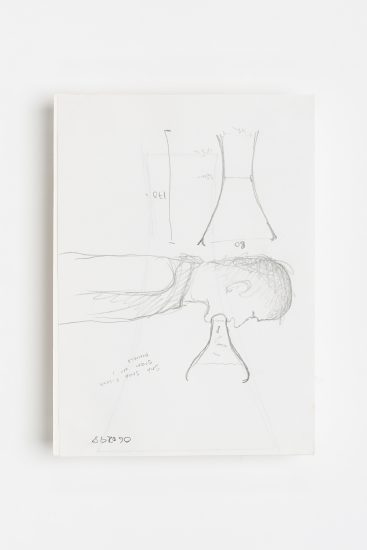 <em>Kurt Johannessen</em>, blyant på papir, 1998. Photographer: Vegard Kleven