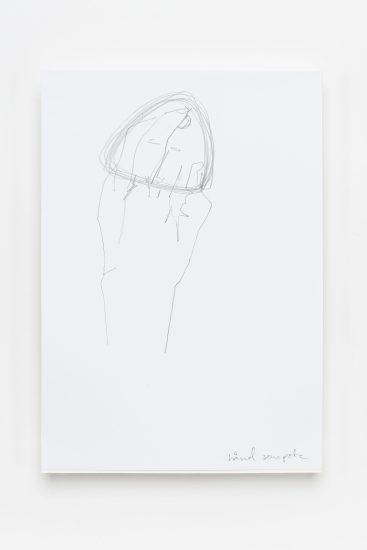 <em>Benedicte Clementsen</em>, blyant på papir, 2013. Photographer: Vegard Kleven