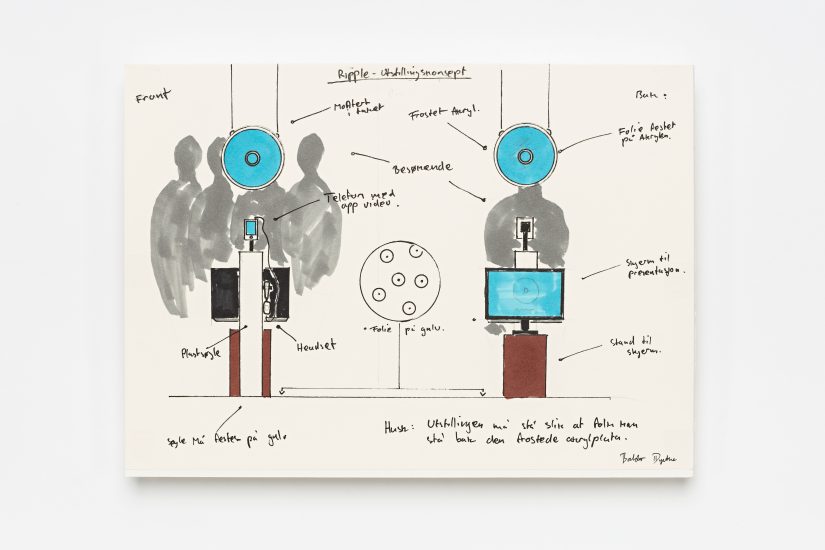 <em>Balder Didrik Dysthe</em>, blyant, pen og tusj på papir, 2015. Photographer: Vegard Kleven