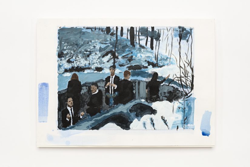 <em>Tom S. Kosmo</em>, akvarell og gouache på papir, 2015. Photographer: Vegard Kleven