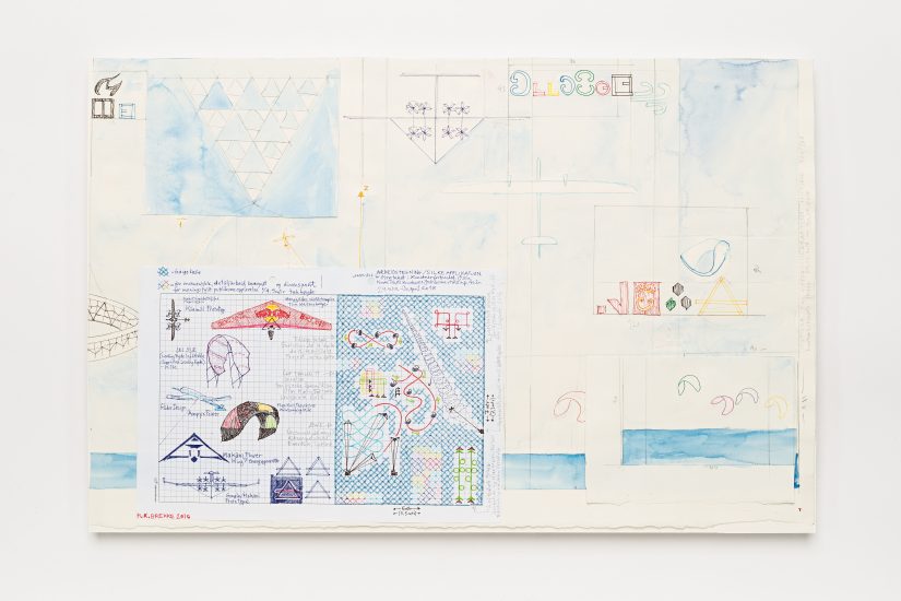 <em>Margrethe Kolstad Brekke</em>, collage, 2016-17. Photographer: Vegard Kleven