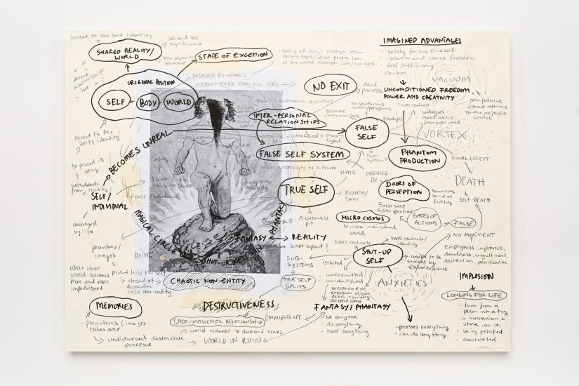 <em>Kjersti Vetterstad</em>, tusj og foto på papir, 2010. Photographer: Vegard Kleven