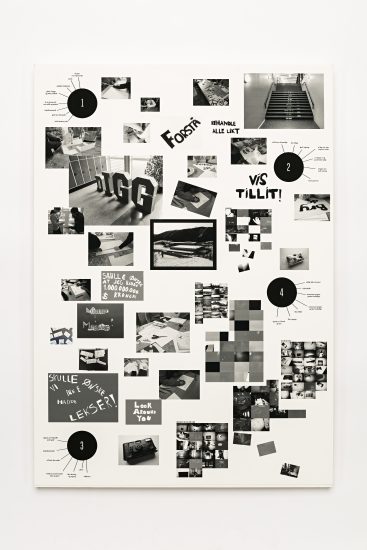 <em>Sunniva Storlykken Helland</em>, collage, 2011. Photographer: Vegard Kleven