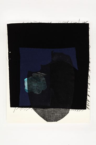 <em>Gunvor Nervold Antonsen</em>, tekstilcollage, 2013. Photographer: Vegard Kleven