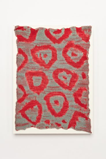 <em>Ingrid Aarset</em>, strikk i ull og lin, 1984. Photographer: Vegard Kleven