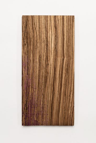 <em>Kiyoshi Yamamoto</em>, silketrykk og folie på tre, 2010. Photographer: Vegard Kleven