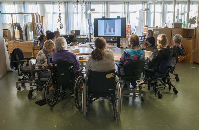 Workshop, med Marthe Elise Stramrud. Fotograf: Kirsten Randers-Pherson