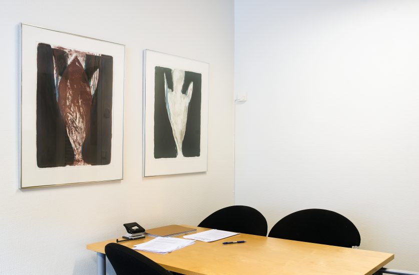 <em>Klassisk form og  Uten tittel V</em>, Svein Rønning. Photographer: Thor Brødreskift