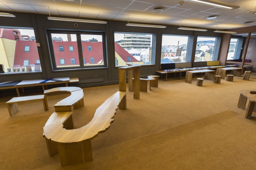 Alle verdens elver, Elin T. Sørensen, Henning Linaker, Mads Pålsrud. Fotograf: Alex Asensi