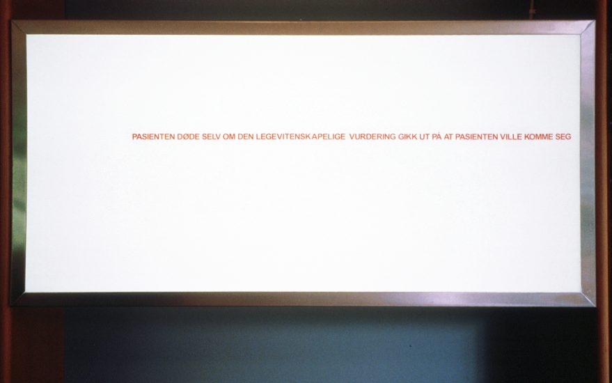 <em>Betraktninger</em>, Annebeth Meldal. Photographer: Michael O'Donnell