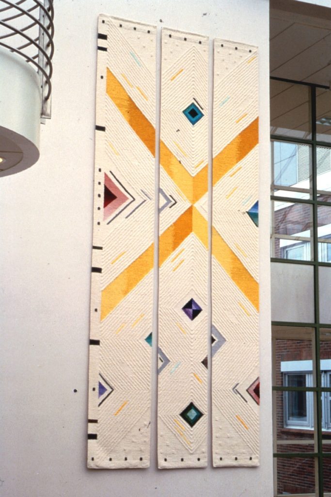<em>Stråler i kryss</em>, Carin Wessel. Photographer: Ukjent