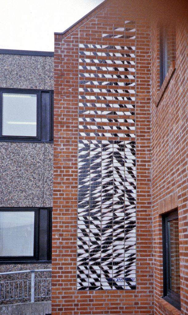 <em>Sort-hvitt ornament</em>, Unni Margrethe Johnsen. Photographer: Ukjent